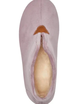 Sale Laurina Hausschuh aus samtigen Textilmaterial Damen Hausschuhe