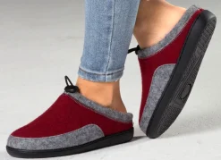Sale Laurina, klassische Damen-Hausschuhe, Weite H, mit herausnehmbarem Fußbett Damen Hausschuhe