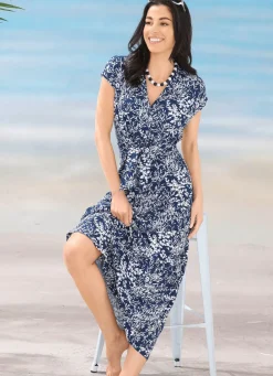 Damen Mona Strandkleider|Sommerkleider<Laurina Kleid in raffinierter Optik