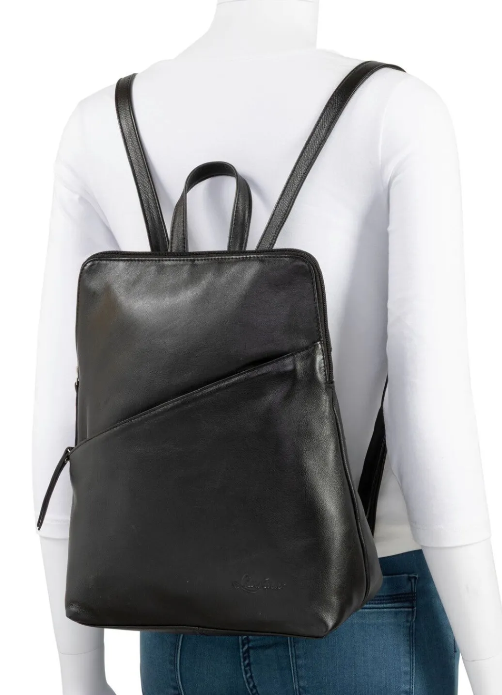 New Laurina, Rucksack, Damen, mit zwei verstellbaren Umhängeriemen Handtaschen
