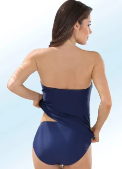 Damen Mona Tankinis<Laurina Tankini in Bandeauform mit verstell- und abnehmbaren Trägern