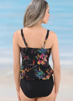 Damen Mona Tankinis<Laurina Tankini in weiter Form mit verstellbaren Trägern