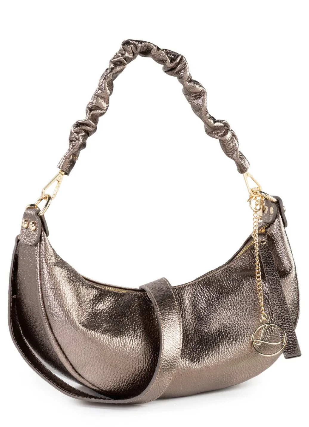 Discount Laurina Tasche aus genarbtem Kalb-Nappaleder Handtaschen