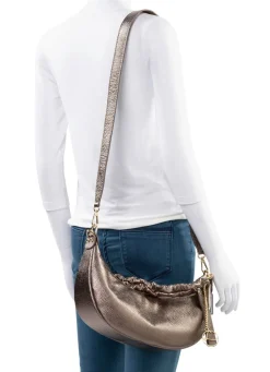 Discount Laurina Tasche aus genarbtem Kalb-Nappaleder Handtaschen