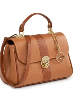 New Laurina Tasche aus genarbtem Kalb-Nappaleder Handtaschen