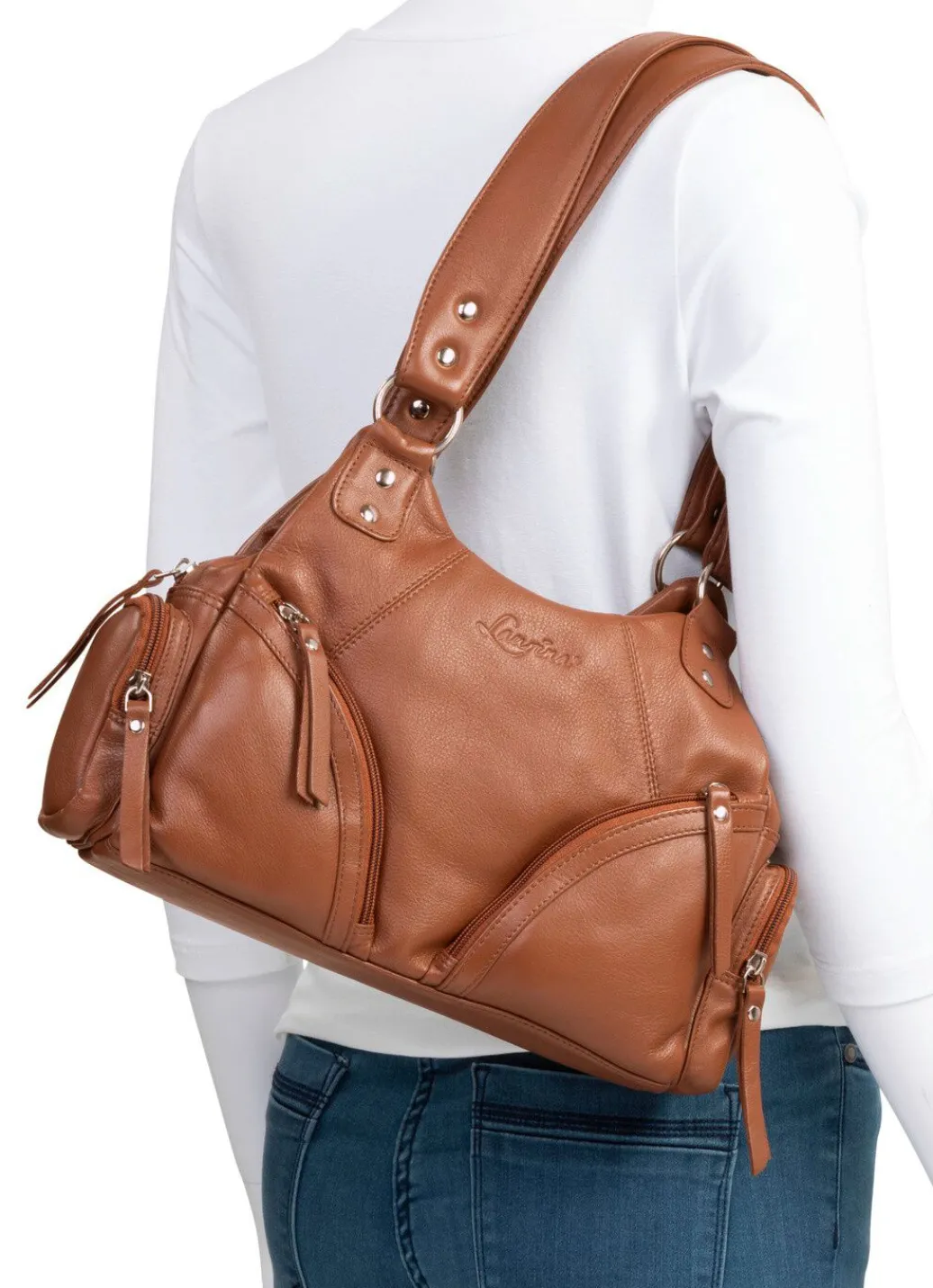 Clearance Laurina, Tasche, Damen, aus Leder Handtaschen
