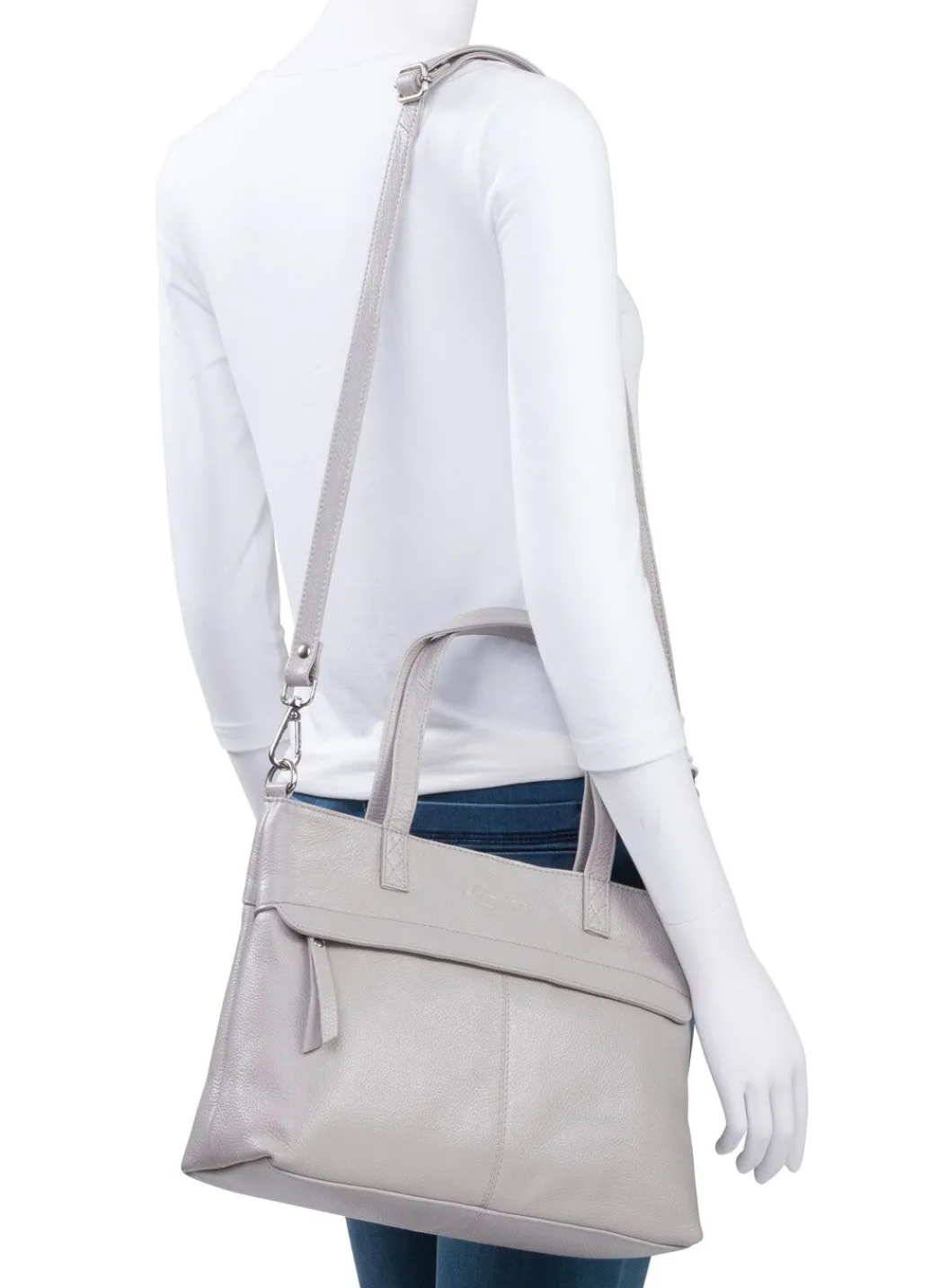 Clearance Laurina, Tasche, Damen, ein abnehmbarer, verstellbarer Umhängeriemen Handtaschen