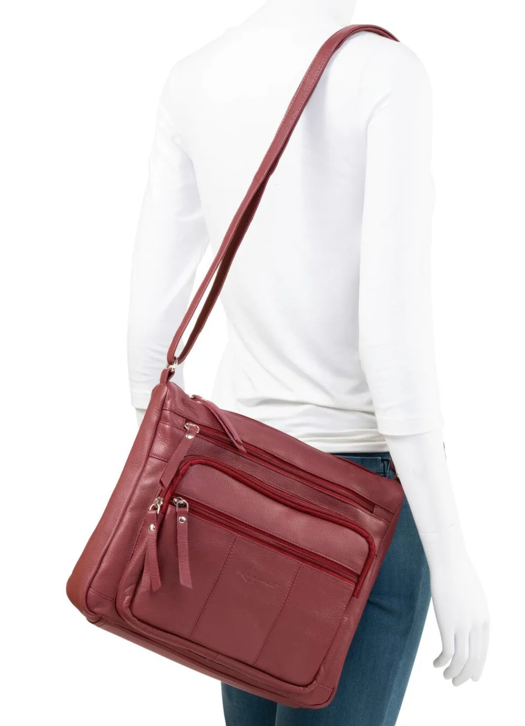 Discount Laurina, Tasche, Damen, mit verstellbarem Umhängeriemen Handtaschen