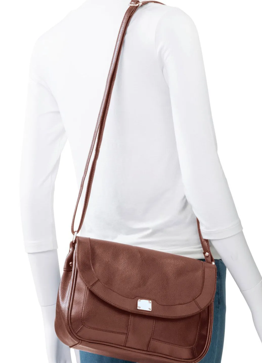 Discount Laurina, Tasche, Damen, mit verstellbarem Umhängeriemen Handtaschen