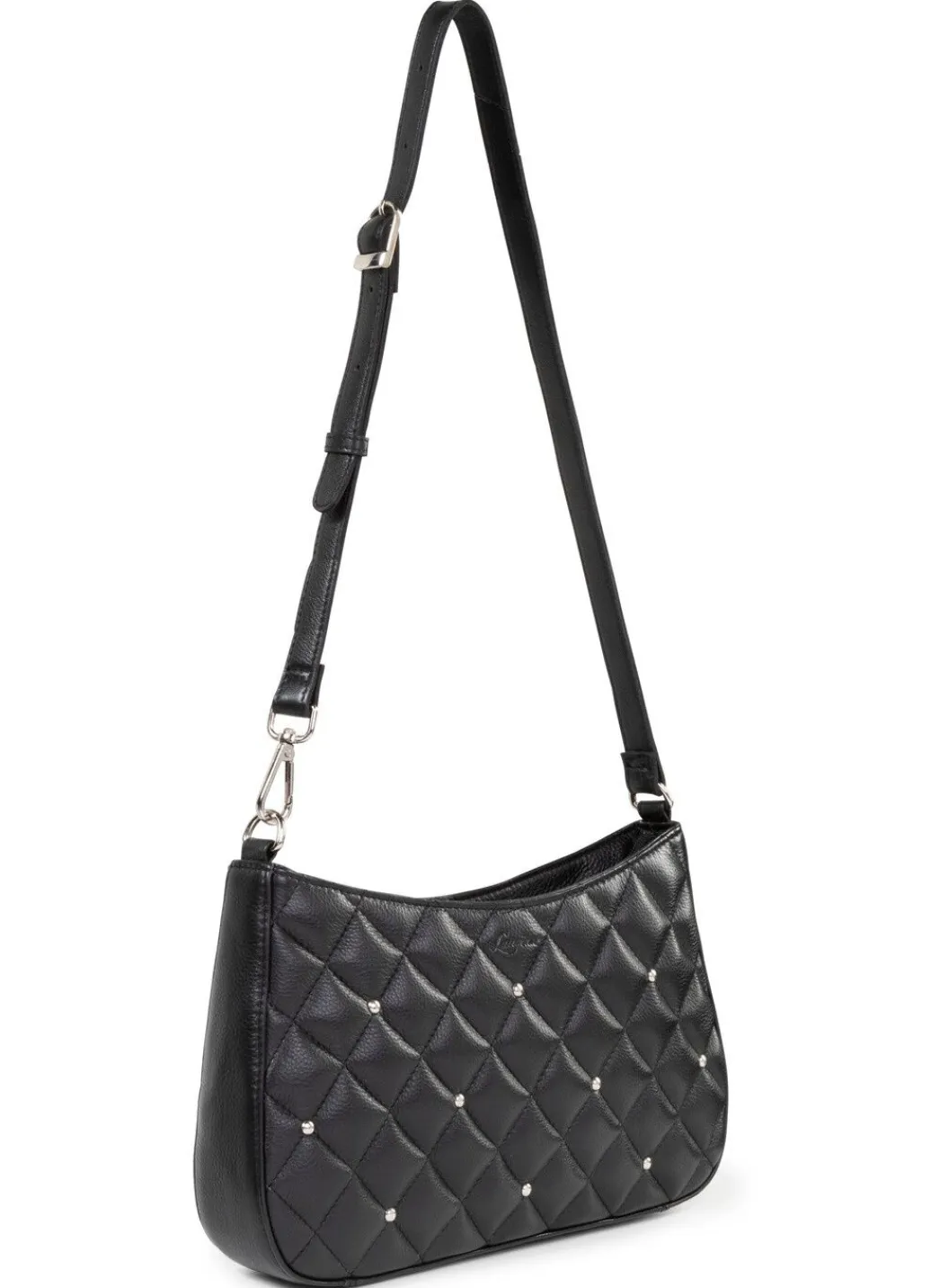 Discount Laurina Tasche mit angesagter Steppung und Ziernieten Handtaschen