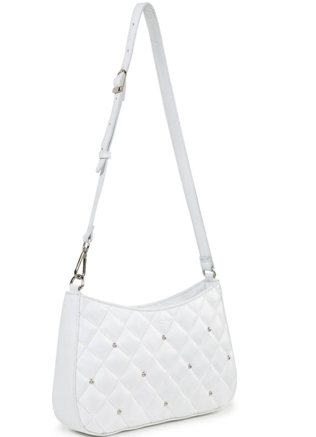 New Laurina Tasche mit angesagter Steppung und Ziernieten Handtaschen