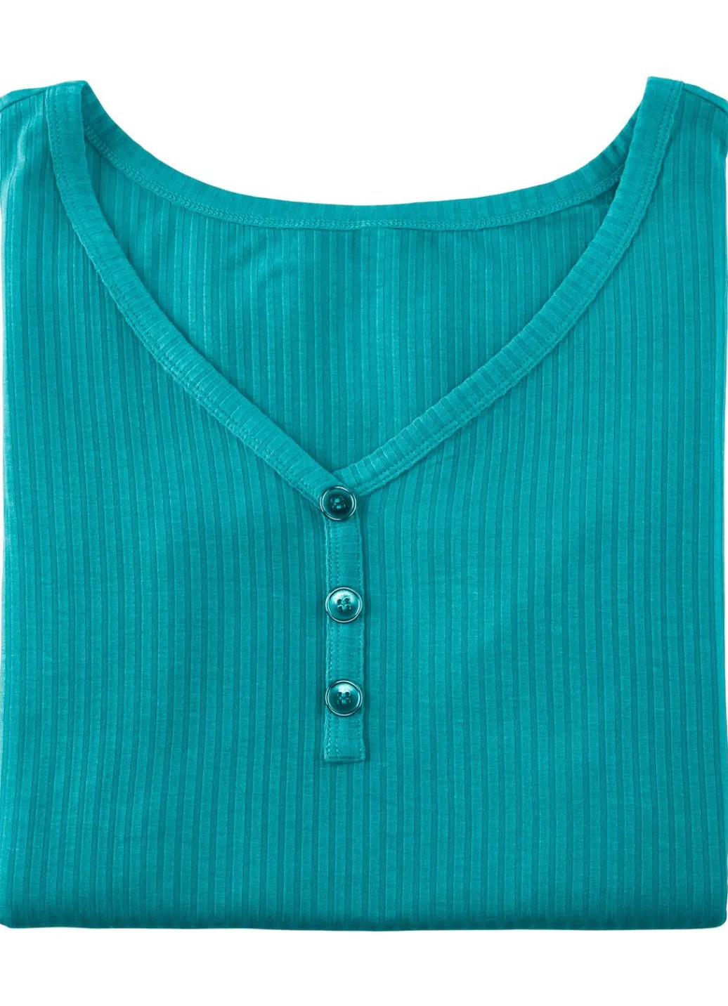 Best Laurina Trägershirt mit Zierknopfleiste Damen Tops|Strandkleider