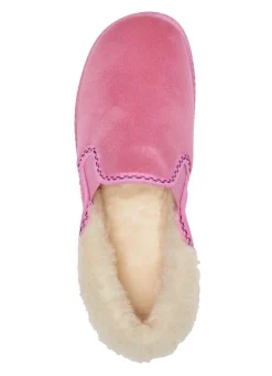 New Laurina, warme Damen-Hausschuhe, mit Gummizug Damen Hausschuhe
