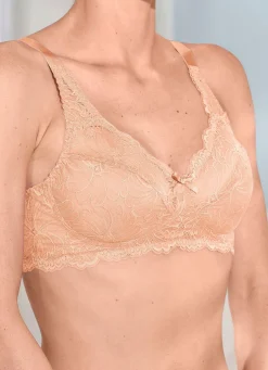 Best Laurina Zweierpack BH aus zarter Elastikspitze Damen Bh Ohne Bügel|Bh Mit Spitze