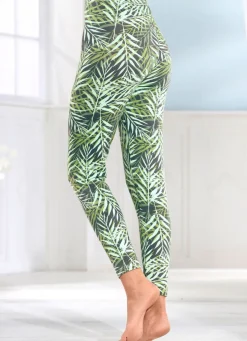 Damen Mona Leggings<Laurina Zweierpack Leggings mit Gummizug im Bund