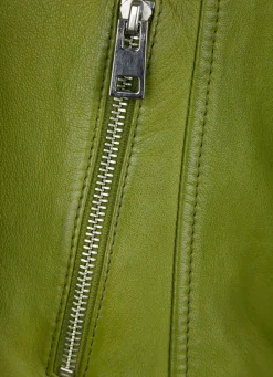 Damen Mona Lederjacken<Lederjacke mit Stehkragen