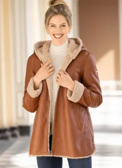 Damen Mona Lederjacken<Lederjacke von „Cabrini“