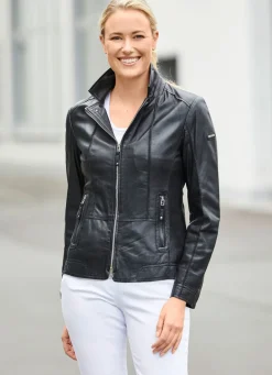 Damen Mona Lederjacken<Lederkurzjacke von „Cabrini“