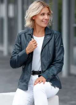 Damen Mona Lederjacken<Lederkurzjacke von „Cabrini“