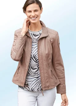 Damen Mona Lederjacken<Lederkurzjacke von „Cabrini“