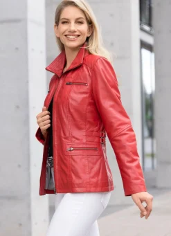Damen Mona Lederjacken<Lederkurzjacke von „Caminari“