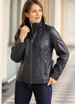 Damen Mona Lederjacken<Lederkurzjacke von „Caminari“