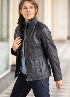 Damen Mona Lederjacken<Lederkurzjacke von „Caminari“
