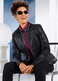 Damen Mona Lederjacken<Lederkurzjacke von „Caminari“