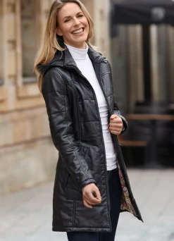 Damen Mona Ledermäntel<Lederkurzmantel von „Caminari“