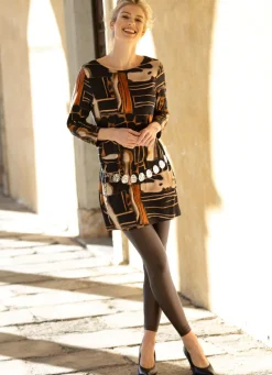 Damen Mona Schlupfhosen|Leggings<Leggings in feiner Glanz-Optik