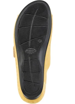 Discount Leichte Damen-Pantoletten, Weite G, mit Klettverschluss Damen Pantoletten