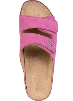 Clearance Leichte Damen-Pantoletten, Weite G, mit Klettverschluss Damen Pantoletten
