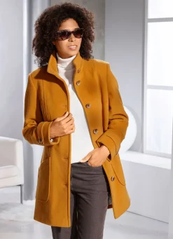 Damen Mona Wolljacken<Longjacke mit hohem Tragekomfort