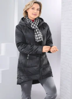 Damen Mona Winterjacken<Longjacke mit 2-Wege-Zipper