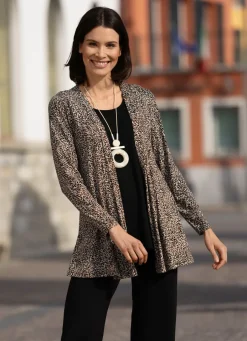 Discount Longshirt in Jacken-Optik Damen Longshirts