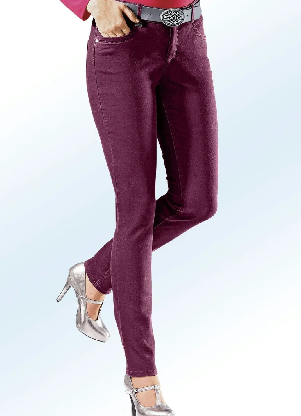 Damen Mona Lange Hosen|Jeans<Magic-Jeans in 11 Farben