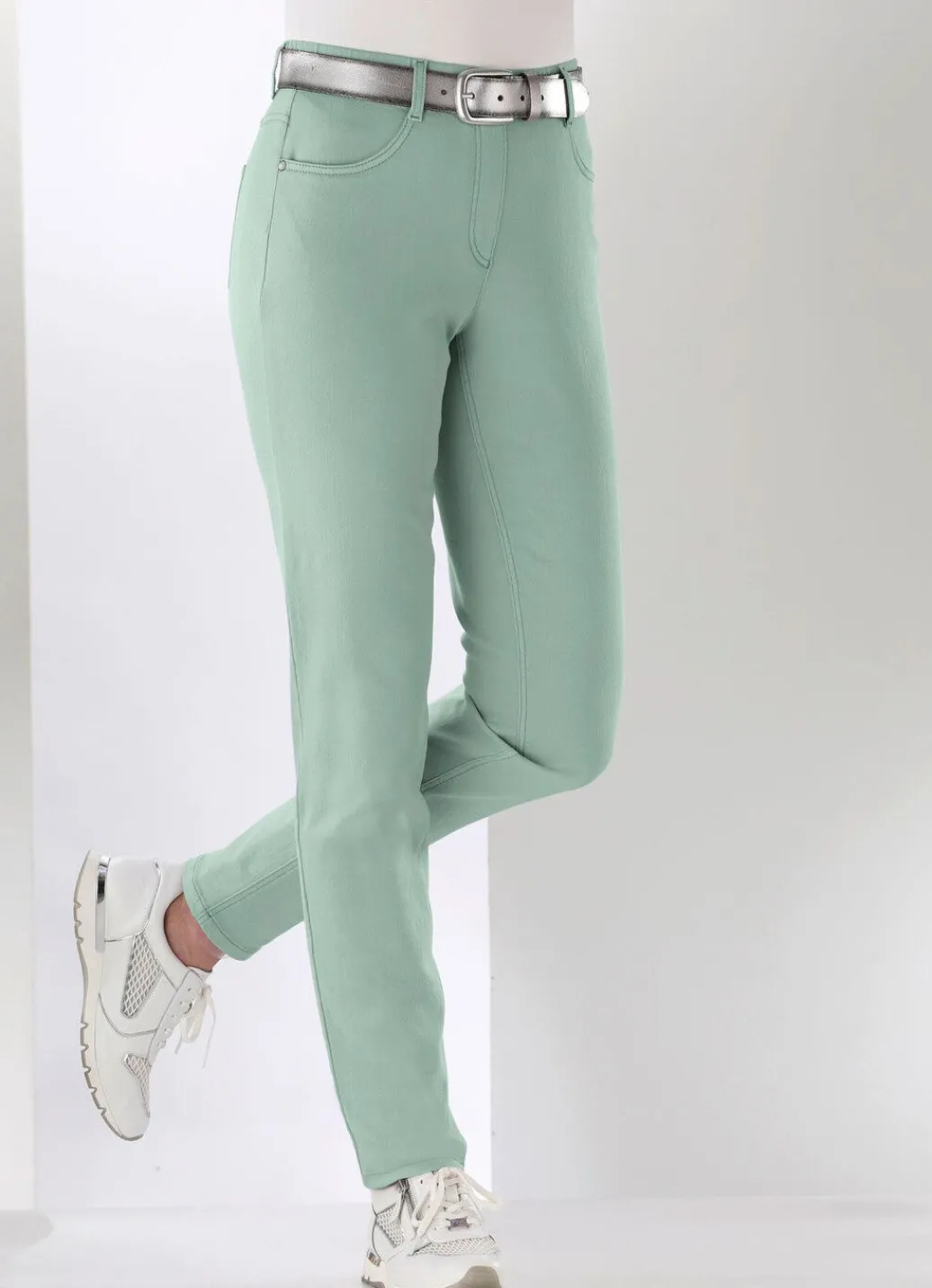 Damen Mona Schlupfhosen|Jeans<Magic-Jeans mit hohem Stretchanteil