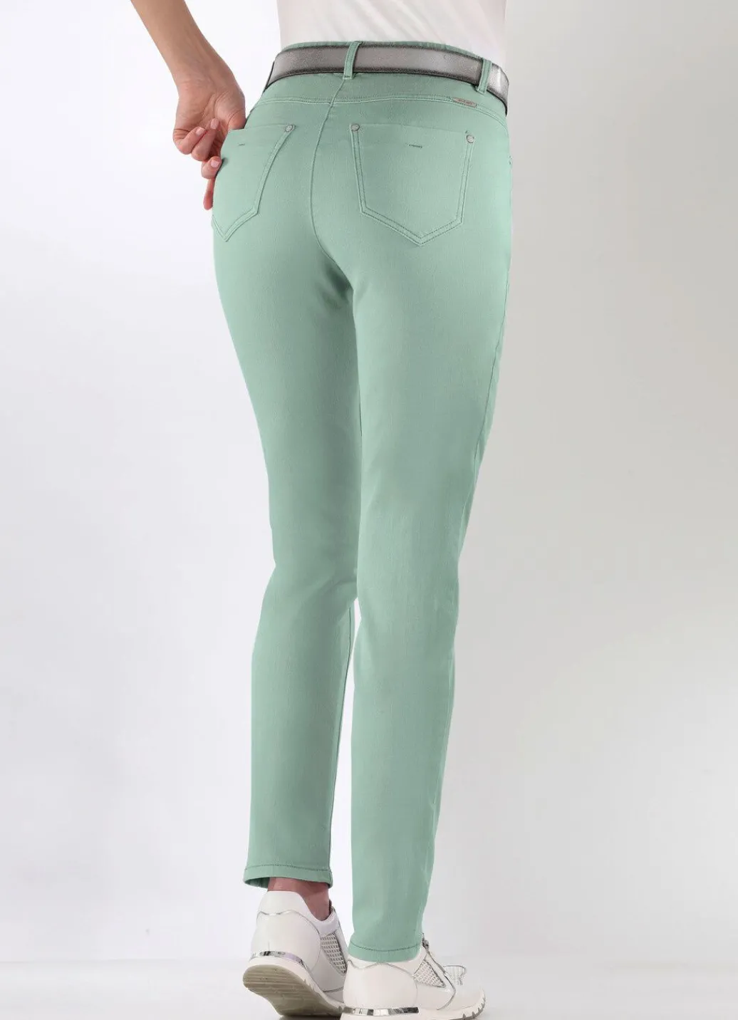 Damen Mona Schlupfhosen|Jeans<Magic-Jeans mit hohem Stretchanteil