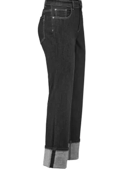 Damen Mona Lange Hosen|Jeans<Magic-Jeans mit krempelbaren Aufschlägen