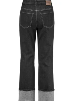 Damen Mona Lange Hosen|Jeans<Magic-Jeans mit krempelbaren Aufschlägen
