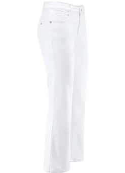 Damen Mona Lange Hosen|Jeans<Magic-Jeans mit leicht ausgestelltem Bein