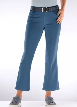Damen Mona Lange Hosen|Jeans<Magic-Jeans mit leicht ausgestelltem Bein