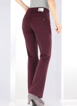 Damen Mona Lange Hosen|Jeans<Magic-Jeans mit modisch weiterem Beinverlauf