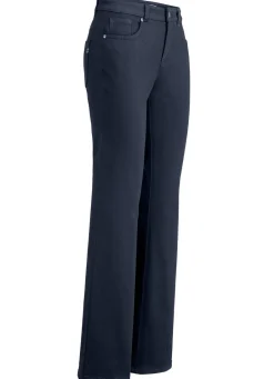 Damen Mona Lange Hosen|Jeans<Magic-Jeans mit modisch weiterem Beinverlauf
