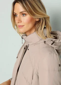 Damen Mona Wintermäntel<Mantel mit abnehmbarer Kapuze