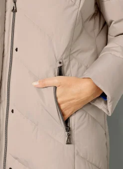 Damen Mona Wintermäntel<Mantel mit abnehmbarer Kapuze