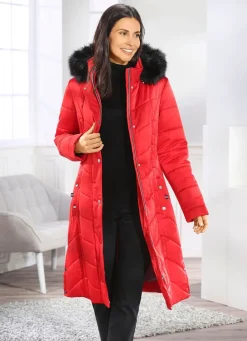 Damen Mona Wintermäntel<Mantel mit abnehmbarer Kapuze