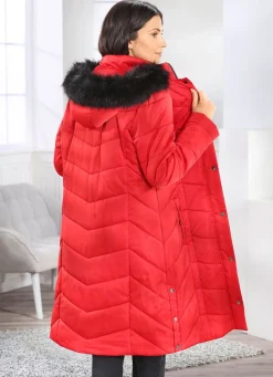 Damen Mona Wintermäntel<Mantel mit abnehmbarer Kapuze