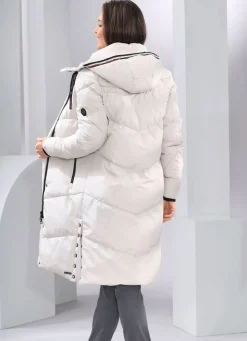 Damen Mona Wintermäntel<Mantel mit fester Kapuze