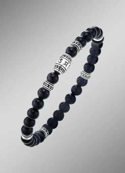 Clearance Maskulines Armband mit tibetischen Symbolen Herren Armbänder